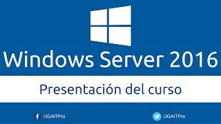 Curso de Windows Server 2016  Presentación [upl. by Almeta]