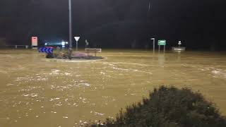 Flooding in Bungendore [upl. by Carlick863]