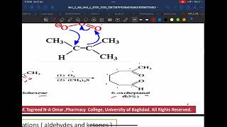 2nd lecture Hydroboration Ozonolysis Dithiane reduction of acid [upl. by Blasius]