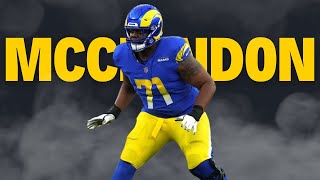 Warren McClendon Jr could be the Rams FUTURE at right tackle [upl. by Orlina]