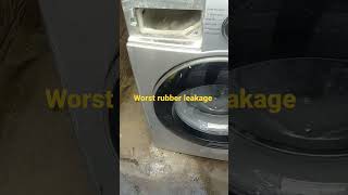 Worst washer door rubber seal water leakagereplace rubber [upl. by Legin446]