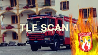 🚒 TLF Scania  Stützpunktfeuerwehr Region Visp [upl. by Brion]