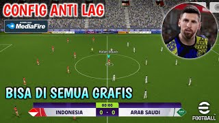 CONFIG LAPANGAN HD 😱 Cara Pasang Config eFootball 2025 Mobile No Lag [upl. by Lindy]