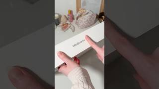 Unboxing MacBook Air 15 inch M3 🩶 macbook lifestyle cozy [upl. by Land]