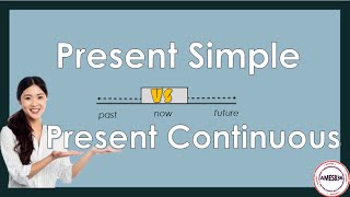 Present Simple vs Present Continuous  English Language [upl. by Lezlie673]