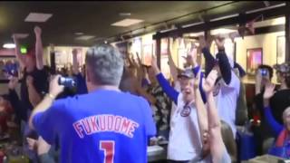 Go Cubs Go Fan Reactions to the 2016 Cubs World Series Win [upl. by Sulrac]