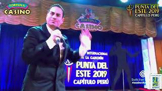 AMANTE BANDIDO Miguel Bosé Peruano Luis Carrillo Casino Fortuna [upl. by Sokcin]