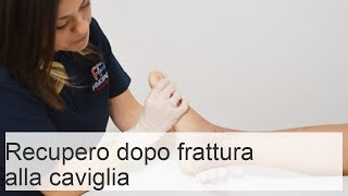 Riabilitazione dopo la frattura della caviglia dopo il gesso è stato rimosso [upl. by Sharline]