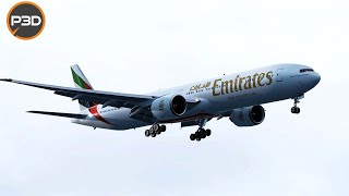 Prepar3D v53  PMDG Boeing 777  Landing at Seychelles Intl Airport  P3D  4K [upl. by Rabassa]