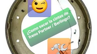 ¿como sacar las cintas de freno de una partner facil y sin complicaciones [upl. by Irama]