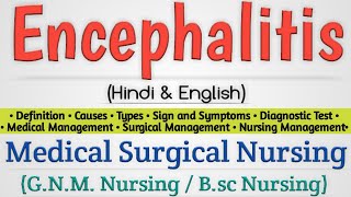 Encephalitis  Encephalitis In Hindi [upl. by Schargel]