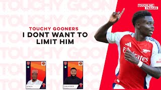 TouchyGooners  I Don’t Want To Limit Him  Arsenal Pod [upl. by Ecirehc]