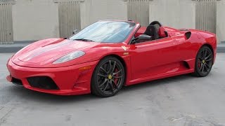 2009 Ferrari F430 Scuderia 16M Spider Start Up Exhaust and In Depth Review [upl. by Enelhtac]