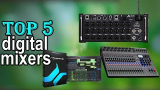 ✅Top 5 Best Audio Mixers in 2024  Best Audio Mixer Sound Board  Best Digital Mixer  Reviews [upl. by Tnaryb]