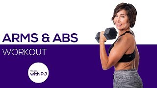 45Minute Arms amp Abs Workout for Women 🌷 [upl. by Glass]