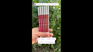 Beauty Glazed Lipliners [upl. by Ihcehcu51]