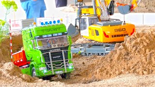 FABULOUS REMOTE CONTROL TRUCKS  BUS  EXCAVTOR  HYDRAULIC MACHINES  TRACTOR TRUCK [upl. by Kannav]