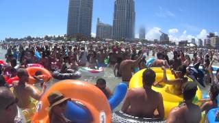 Floatopia party 04182015 Miami beach [upl. by Raseda]