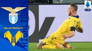 Lazio 12 Hellas Verona  Hellas Verona makes comeback win with Tameze goal  Serie A TIM [upl. by Annawal]