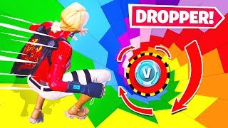 Dropper Map for VBUCKS NEW Game Mode in Fortnite [upl. by Ahsieyn]