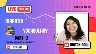 Learn Marathi Vocabulary  Part 2 [upl. by Etessil786]