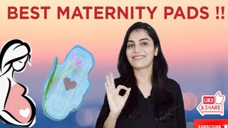 Maternity Pads । Best maternity pads after delivery । Maternity pads review । Best maternity pads [upl. by Adnertal]