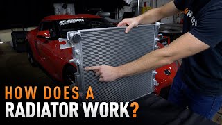 How does a radiator work  Automotive Cooling Short [upl. by Anahcar599]