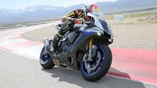 2018 Yamaha YZFR1M First Ride Review [upl. by Elison]