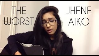 Jhené Aiko  The Worst Acoustic Cover  Chords in description [upl. by Orozco]