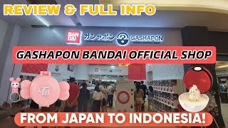 Gashapon Bandai Official Shop Indonesia Mall Alam Sutera UNBOXING GASHAPON POKEMON amp DISNEY [upl. by Eitsyrc485]