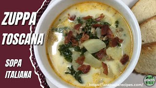 ZUPPA TOSCANA  SOPA ITALIANA [upl. by Vierno]