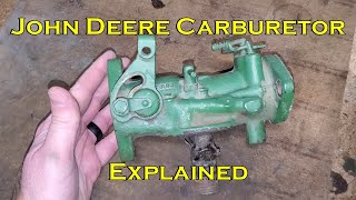 John Deere Marvel Schebler DLTX Carburetor Explained [upl. by Ycrep]