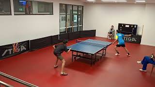 2024 sndtta div 2 final Clement Siu vs Byrce Hoang set 1 [upl. by Llednahs]