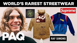 Finding the Worlds Rarest Streetwear ft Pastelle Raf Simons  PAQ Ep 4  A Show About Streetwear [upl. by Rebna]