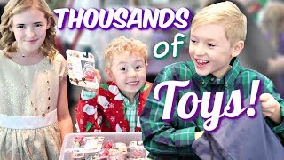 Thousands of Toys for Sick Kids at Childrens Hospital Los Angeles [upl. by Akered]