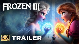 FROZEN 3 2024 Anna with fire  Teaser Trailer  Disney Animation Concept 4K FIRST LOOK [upl. by Jae333]