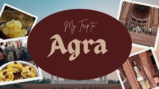 Agra Vlog Fatehpur Sikri Tour With Guide  Chaat Gali  Food  Road Trip [upl. by Veneaux]