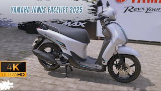 Yamaha JANUS 125i 2025  Limited Edition  Walkaround  VMS 2024 [upl. by Croix]