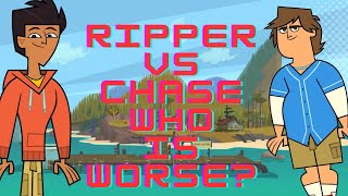 Chase Vs Ripper who is Better Total Drama Reveiw [upl. by Nahtonoj]