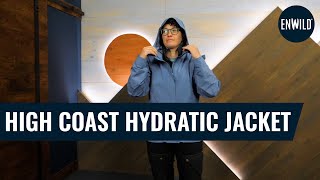 Fjallraven Womens High Coast Hydratic Jacket Review [upl. by Enirual]