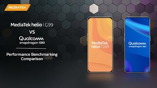 MediaTek Helio G99 vs Qualcomm Snapdragon 680  Performance Benchmarking Comparison [upl. by Ahsirat345]