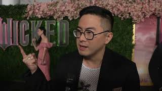 Wicked New York Special Screening  itw Bowen Yang Official video [upl. by Dranek]