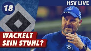 Geht beim HSV wieder die Trainerdiskussion los  HSV Live 18 [upl. by Wileen764]