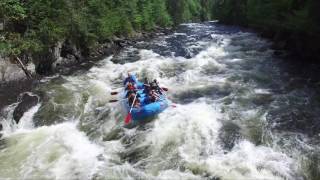 Kennebec River Rafting Crab Apple Whitewater [upl. by Lahcsap]