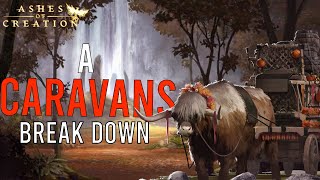 The Caravan System A Break Down in Ashes of Creation [upl. by Vaas]