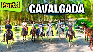 CAVALGADA do PEPÊ com os COWBOYTUBERS Parte 1 [upl. by Assila]