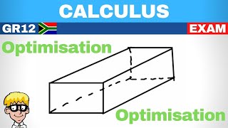 Calculus grade 12 Optimisation Practice [upl. by Angelita613]