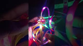 RGB strip light review video diy [upl. by Yzdnil]