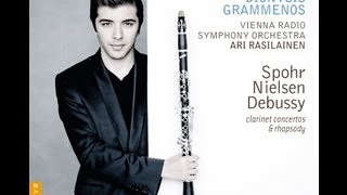 Dionysis Grammenos Debussy Spohr Nielsen  Debut recording [upl. by Aretahs]