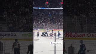 Vancouver Canucks Hockey Game Martin the Tank at Rogers Arena 🏒🔥 [upl. by Savart432]